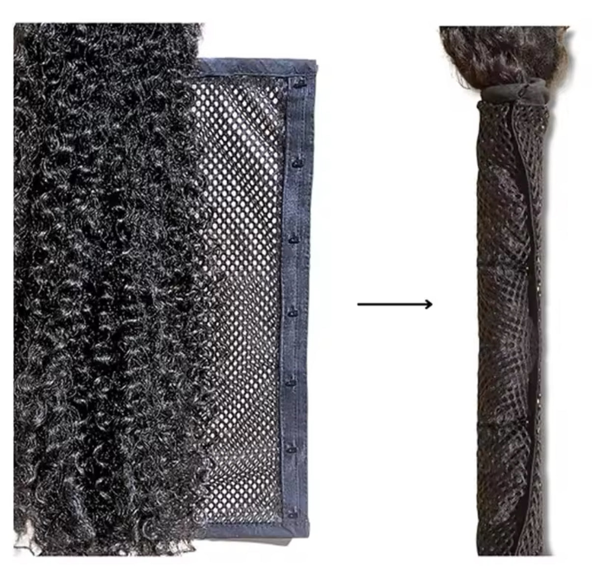 Length and hair lock net